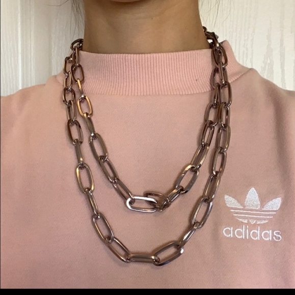 Designer Gerard Yosca Link Chain Necklace / Belt - Picture 9 of 9